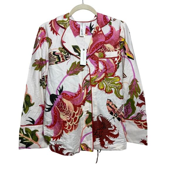 Anthropologie Raphael Balme Pajama Set NWT Sz. XXS - Picture 7 of 11